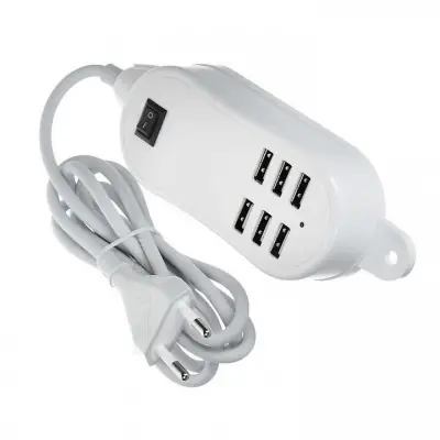 6 Port Multi USB HighQ Fast Charger for Samsung Galaxy S8 Plus image 4