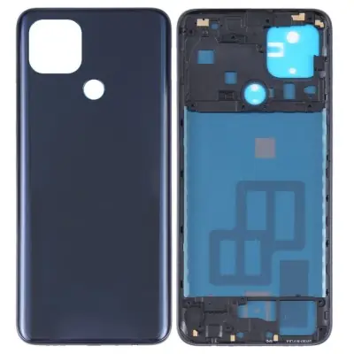 Back Panel Cover for Oppo A15s - Black