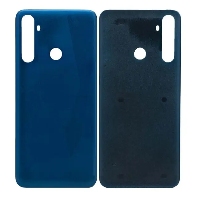 Back Panel Cover for Realme 5 - Blue