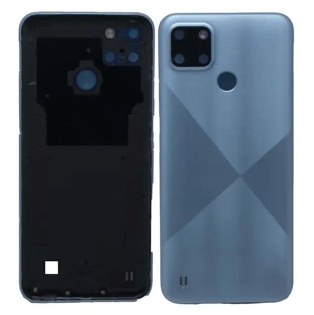 Back Panel Cover for Realme C21Y - Blue