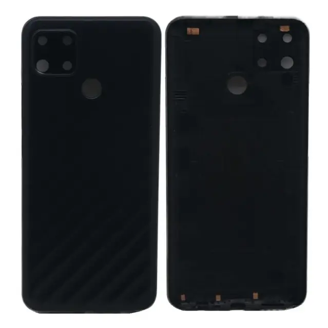 Back Panel Cover for Realme Narzo 30A - Black