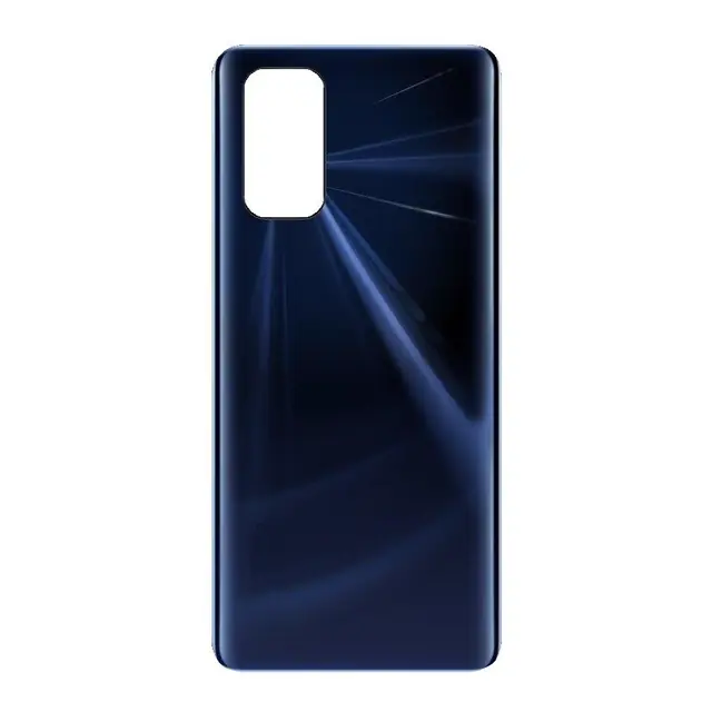 Back Panel Cover for Realme X7 Pro - Black