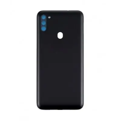 Back Panel Cover for Samsung Galaxy M11 - Black image 2