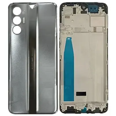 Back Panel Cover for Tecno Pova 3 - Silver