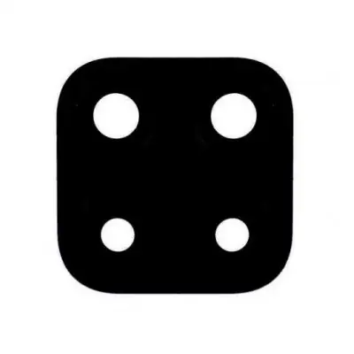 Camera Lens for Xiaomi Poco M2 Pro Black image 3