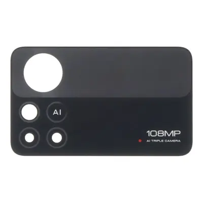 Camera Lens for Xiaomi Poco X4 Pro 5G Black