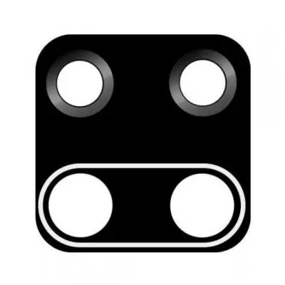 Camera Lens for Xiaomi Redmi Note 9 Pro Max Black image 2