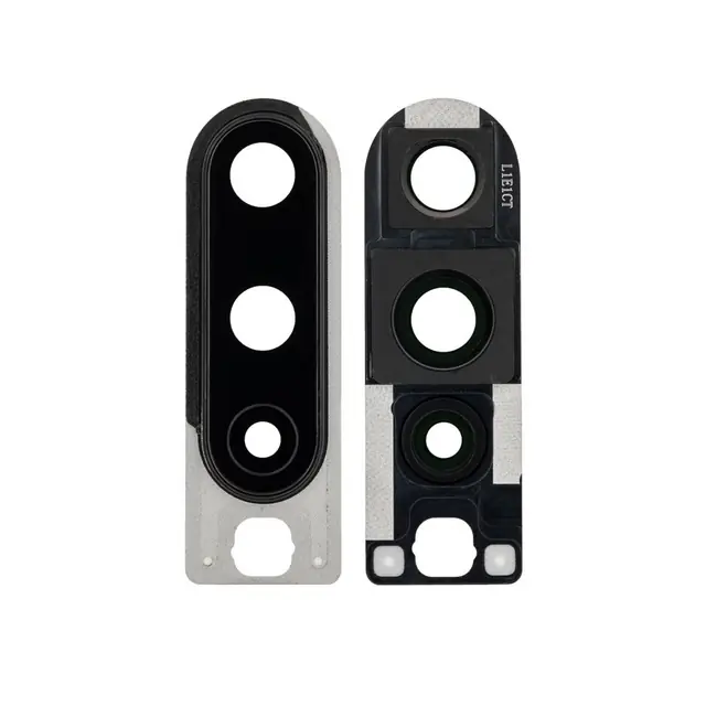 Camera Lens Glass with Frame for OnePlus 8 Black