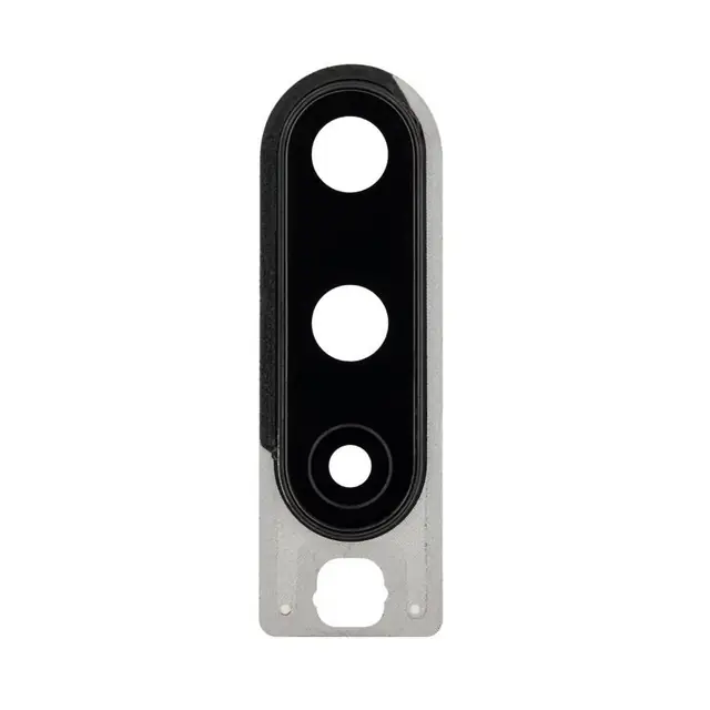 Camera Lens Glass with Frame for OnePlus 8 Black image 2