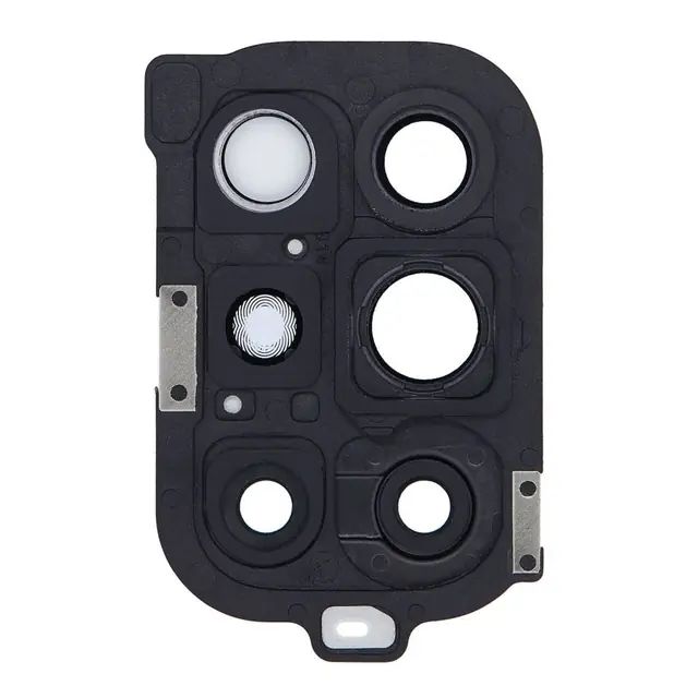 Camera Lens Glass with Frame for OnePlus 9R 5G Blue image 3