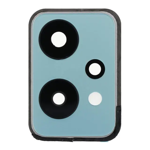 Camera Lens Glass with Frame for OnePlus Nord CE 2 Lite 5G Blue image 2