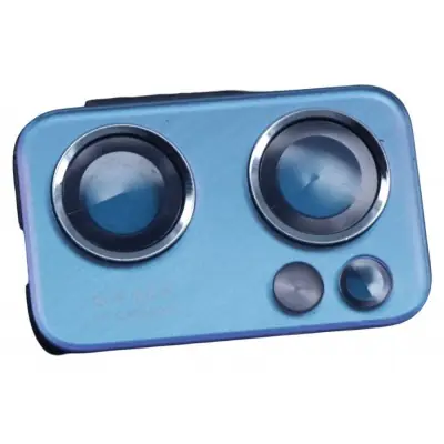 Camera Lens Glass with Frame for Oppo Reno7 5G Blue