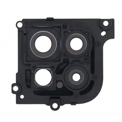 Camera Lens Glass with Frame for Samsung Galaxy A22 5G Black image 3