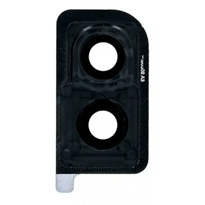 Camera Lens Glass with Frame for Samsung Galaxy A30 Black image 3