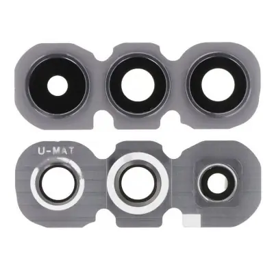 Camera Lens Glass with Frame for Samsung Galaxy A34 5G Black
