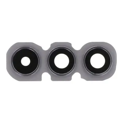 Camera Lens Glass with Frame for Samsung Galaxy A34 5G Black image 2