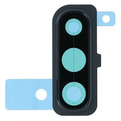 Camera Lens Glass with Frame for Samsung Galaxy A50 Black image 2