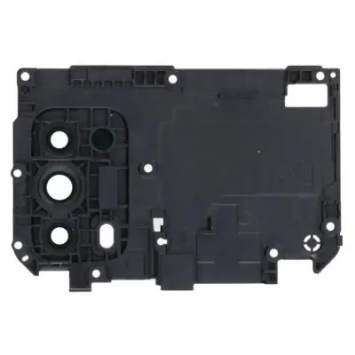 Camera Lens Glass with Frame for Xiaomi Poco M3 Black image 3