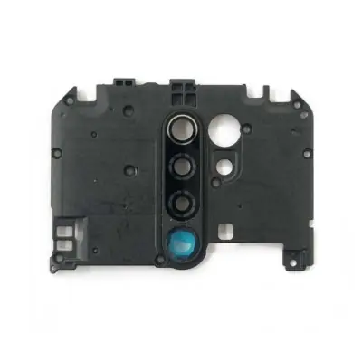 Camera Lens Glass with Frame for Xiaomi Redmi 9 Prime Black
