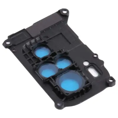 Camera Lens Glass with Frame for Xiaomi Redmi Note 10 Black image 2