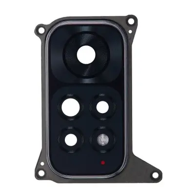 Camera Lens Glass with Frame for Xiaomi Redmi Note 11 Blue image 2