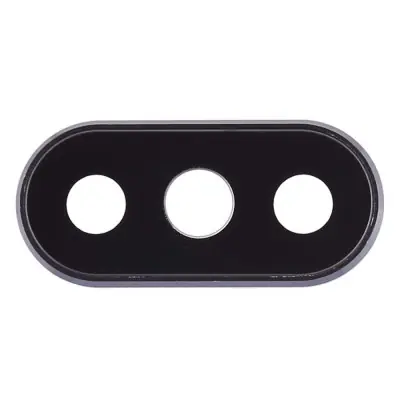 Camera Lens Glass with Frame for Xiaomi Redmi Note 5 Pro Black