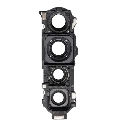 Camera Lens Glass with Frame for Xiaomi Redmi Note 8 Black image 3