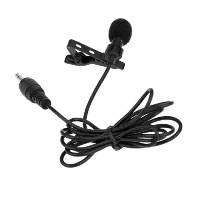 Collar Clip On Microphone for Samsung Galaxy S20 Plus - Professional Condenser Noise Cancelling Mic