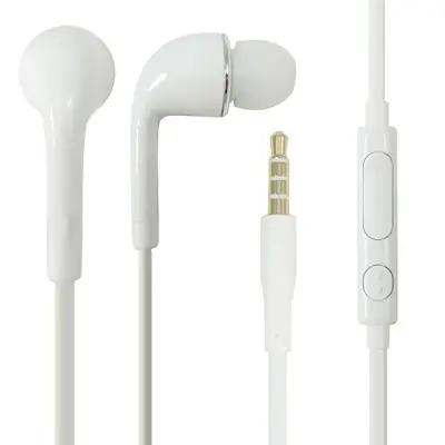 Earphone for Samsung Galaxy S8 - Handsfree, In-Ear Headphone, White