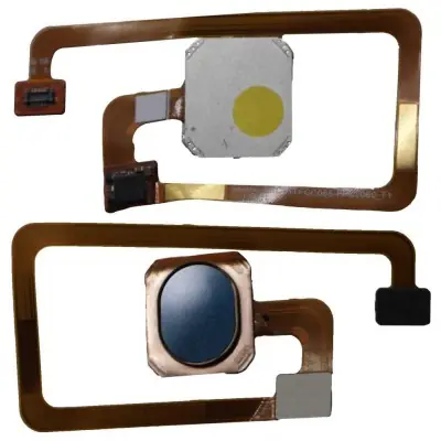 Fingerprint Sensor with Flex Cable for Oppo A7 Blue