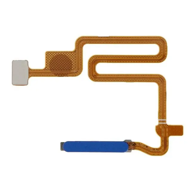 Fingerprint Sensor with Flex Cable for Realme 8 5G Blue image 2