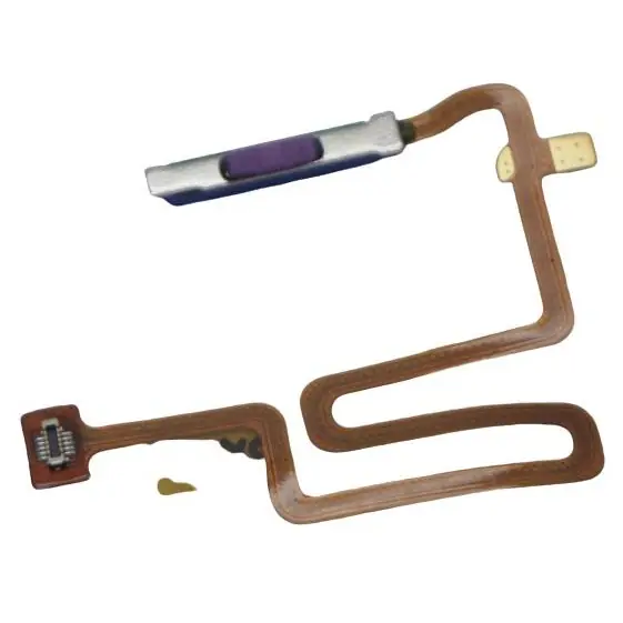 Fingerprint Sensor with Flex Cable for Realme Narzo 30 Blue image 2