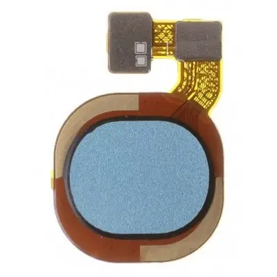 Fingerprint Sensor with Flex Cable for Tecno Spark 7 Blue image 2