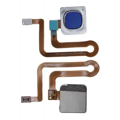 Fingerprint Sensor with Flex Cable for Vivo Y17 2019 Blue