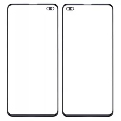 Front Glass for Samsung Galaxy S10 Plus - Black