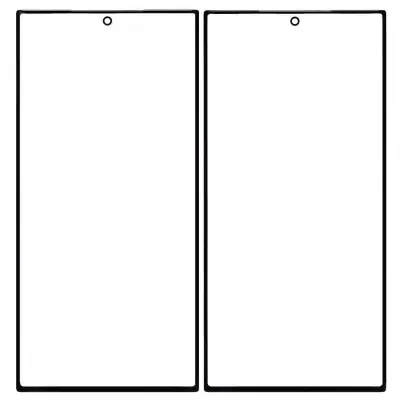Front Glass for Samsung Galaxy S23 Ultra - Black