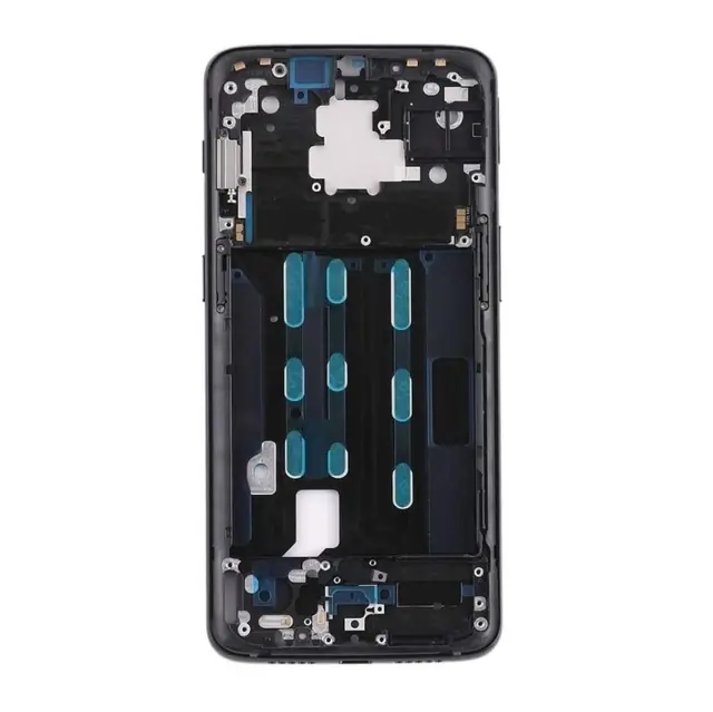 LCD Frame Middle Chassis for OnePlus 6T A6013 - Black image 2