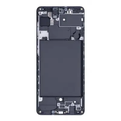 LCD Frame Middle Chassis for Samsung Galaxy A71 - Black image 3