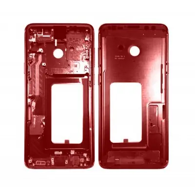 LCD Frame Middle Chassis for Samsung Galaxy S9 - Red