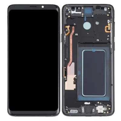 LCD with Touch Screen for Samsung Galaxy S9 - Black (display glass combo folder)