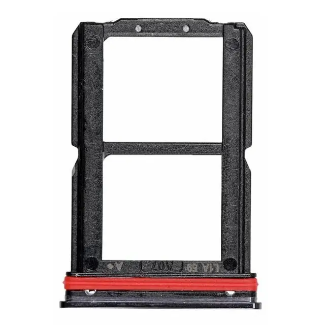 SIM Card Holder Tray for OnePlus 7 - Black image 2