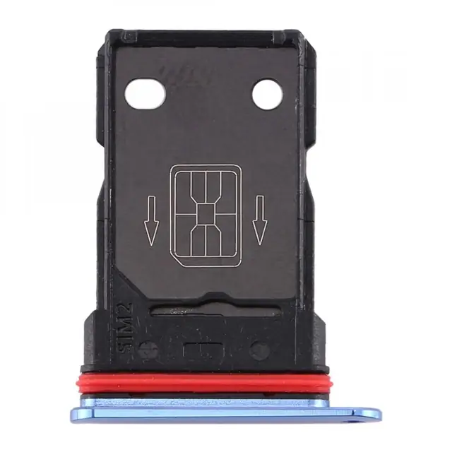 SIM Card Holder Tray for OnePlus 7T - Blue