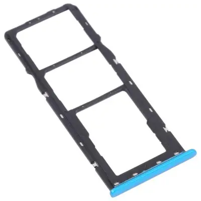 SIM Card Holder Tray for Oppo A12 - Blue image 2