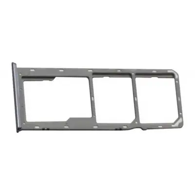 SIM Card Holder Tray for Oppo A15s - Silver image 3