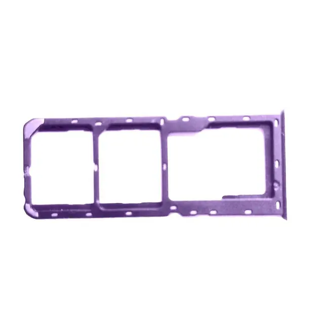 SIM Card Holder Tray for Realme 5 - Purple image 3