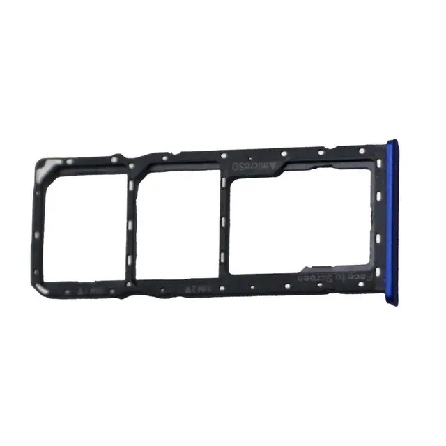SIM Card Holder Tray for Realme C2 - Blue image 3