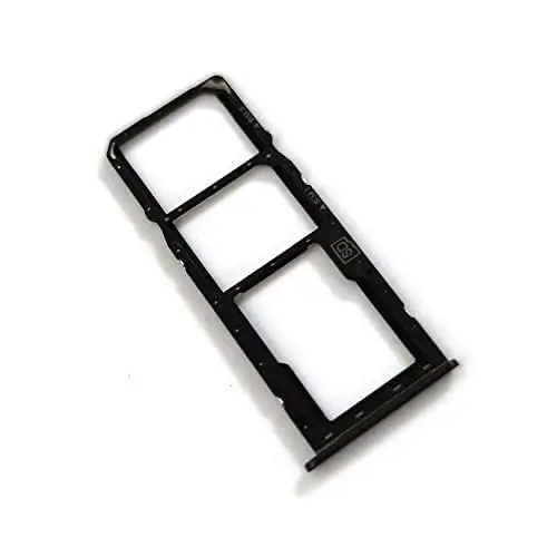 SIM Card Holder Tray for Realme Narzo 30A - Black