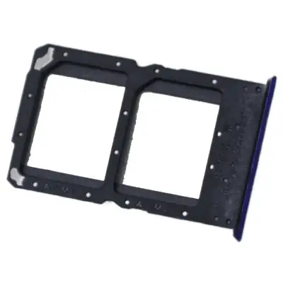 SIM Card Holder Tray for Realme X - Blue image 2