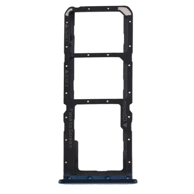 SIM Card Holder Tray for Realme X2 - Blue