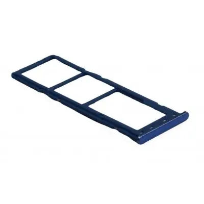 SIM Card Holder Tray for Samsung Galaxy M20 - Blue image 2